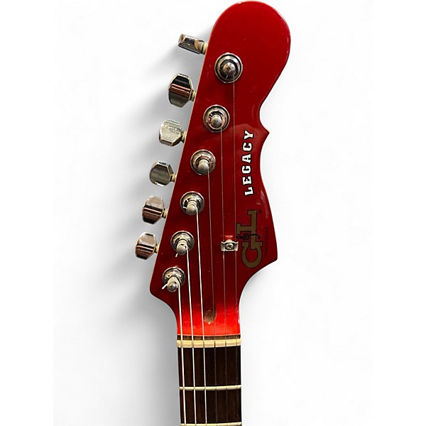 Used G&L Tribute Legacy Metallic Red Solid Body Electric Guitar