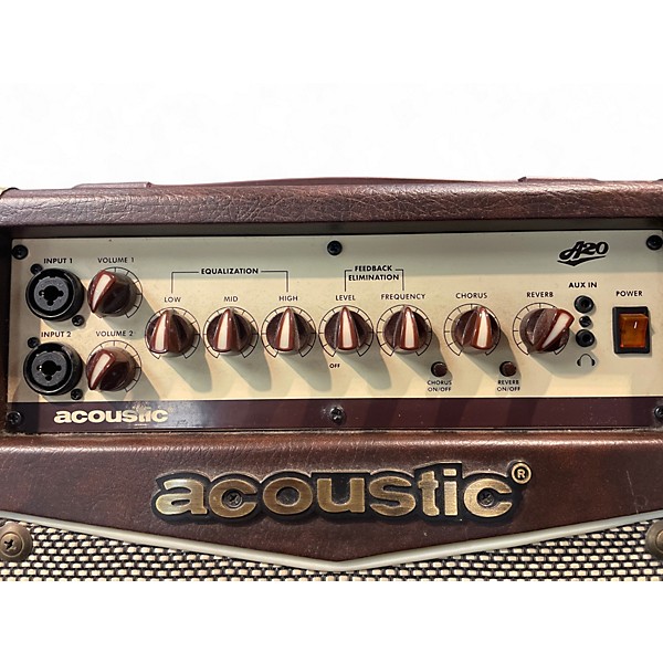 Used Acoustic A20 20W Acoustic Guitar Combo Amp