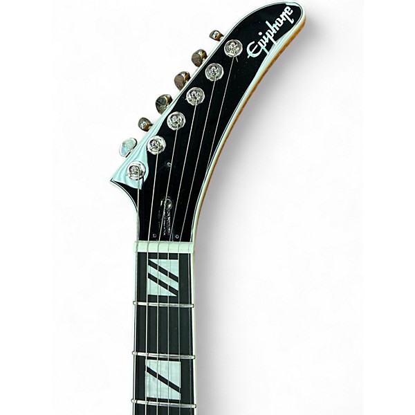 Used Epiphone Futura Explorer Custom Firestorm Shift Solid Body Electric Guitar