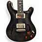 Used PRS SE Custom 22 Semi-Hollowbody Piezo Trans Charcoal Hollow Body Electric Guitar