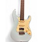 Used Schecter Guitar Research Nick Johnston Stratocaster HSS Atomic Frost Solid Body Electric Guitar