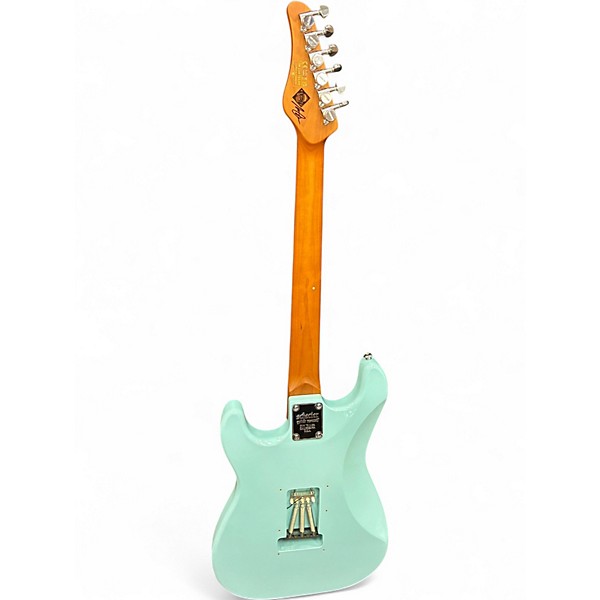 Used Schecter Guitar Research Nick Johnston Stratocaster HSS Atomic Frost Solid Body Electric Guitar
