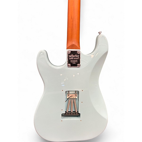 Used Schecter Guitar Research Nick Johnston Stratocaster HSS Atomic Frost Solid Body Electric Guitar