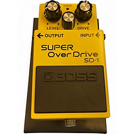 Used BOSS SD1 Super Overdrive Effect Pedal