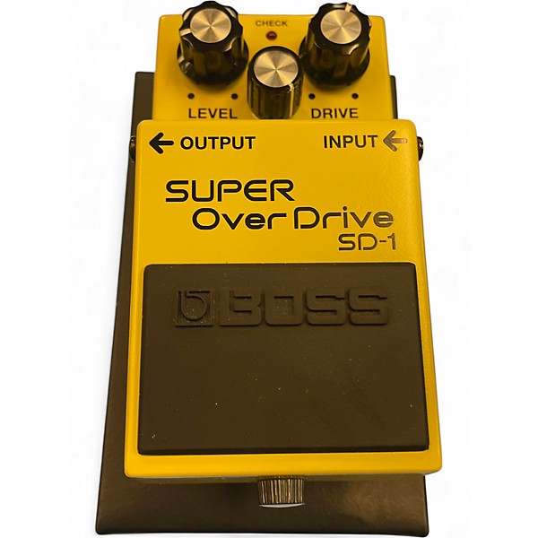 Used BOSS SD1 Super Overdrive Effect Pedal