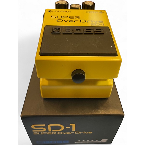 Used BOSS SD1 Super Overdrive Effect Pedal
