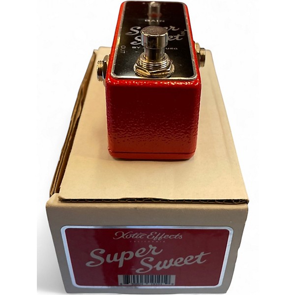 Used Xotic Super Sweet Booster Effect Pedal