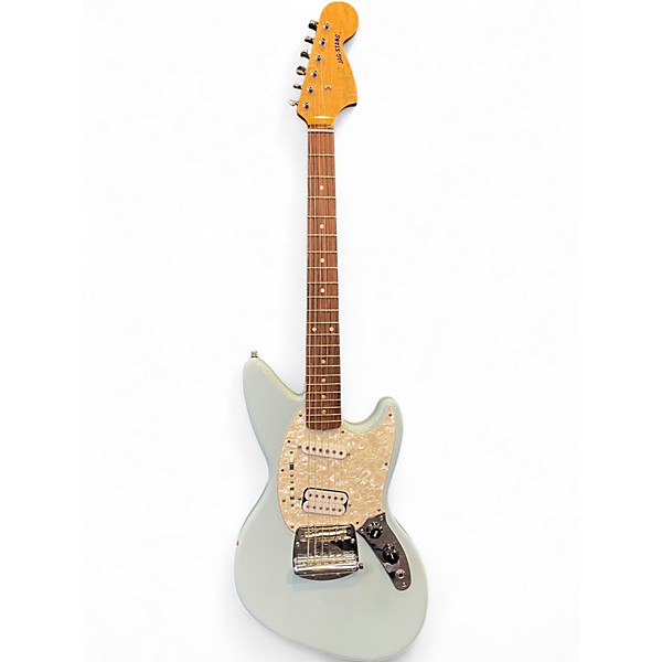 Used Fender Jagstang Ocean Turquoise Solid Body Electric Guitar