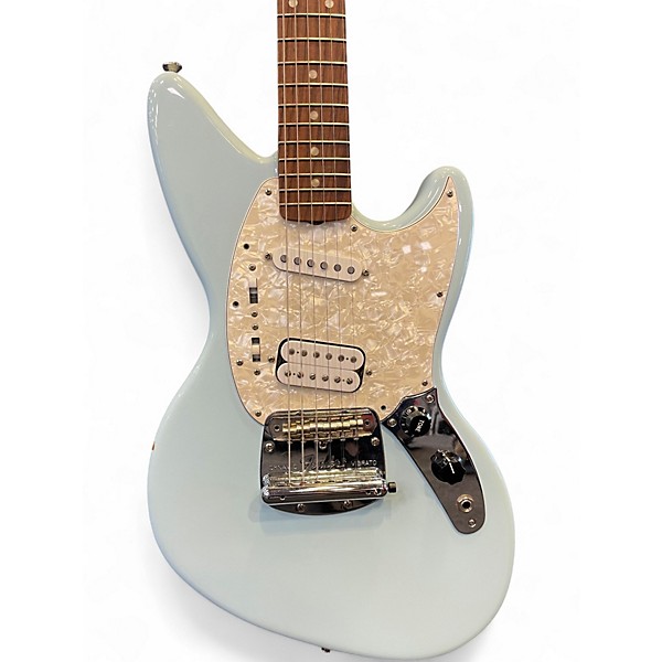 Used Fender Jagstang Ocean Turquoise Solid Body Electric Guitar