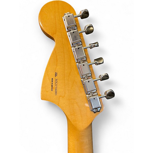 Used Fender Jagstang Ocean Turquoise Solid Body Electric Guitar
