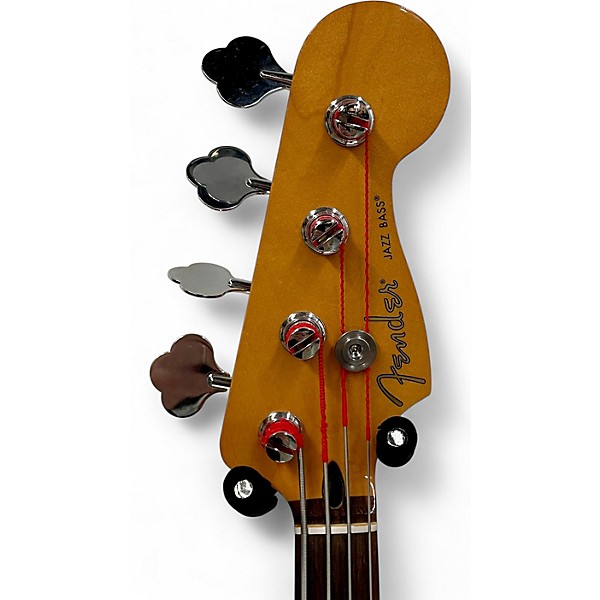 Used Fender Player II Jazz Bass Yellow Electric Bass Guitar