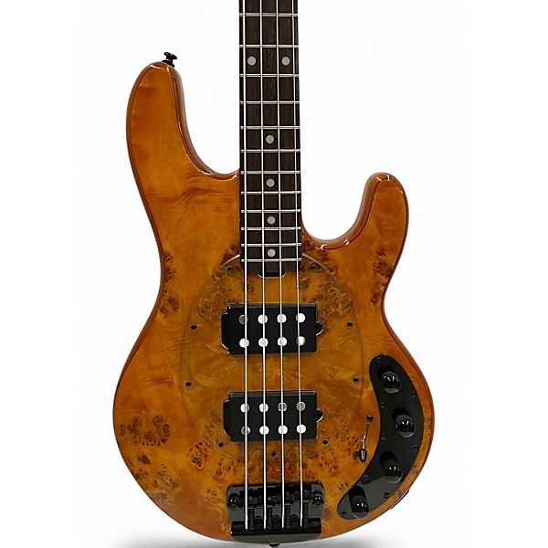 Used Sterling by Music Man Ray34 Orange Electric Bass Guitar