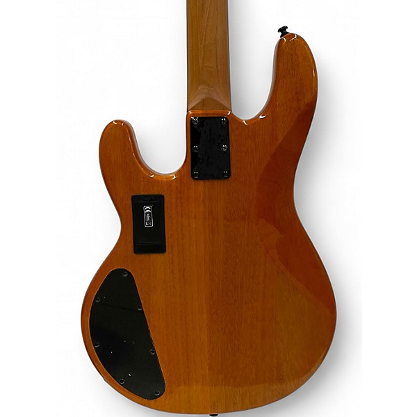 Used Sterling by Music Man Ray34 Orange Electric Bass Guitar