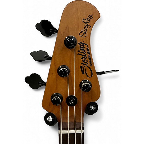 Used Sterling by Music Man Ray34 Orange Electric Bass Guitar