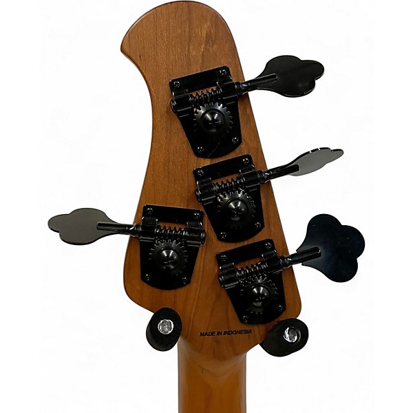 Used Sterling by Music Man Ray34 Orange Electric Bass Guitar