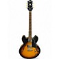 Used Epiphone ES335 Tobacco Sunburst Hollow Body Electric Guitar thumbnail