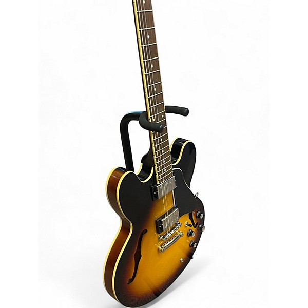 Used Epiphone ES335 Tobacco Sunburst Hollow Body Electric Guitar