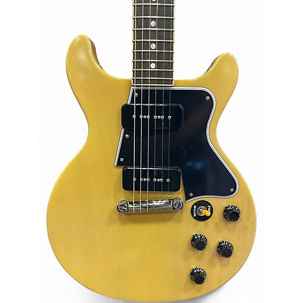 Used Epiphone Epiphone Inspired by Gibson Custom 1960 Les Paul Special Double Cut TV Yellow Solid Body Electric Guitar