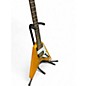 Used Epiphone inspired by gibson 1958 korina flying v Natural Solid Body Electric Guitar