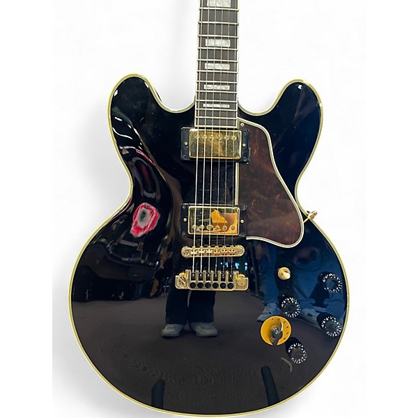 Used Epiphone BB King Lucille Ebony Hollow Body Electric Guitar