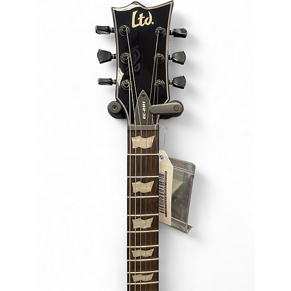 Used ESP LTD EC201 Black Solid Body Electric Guitar
