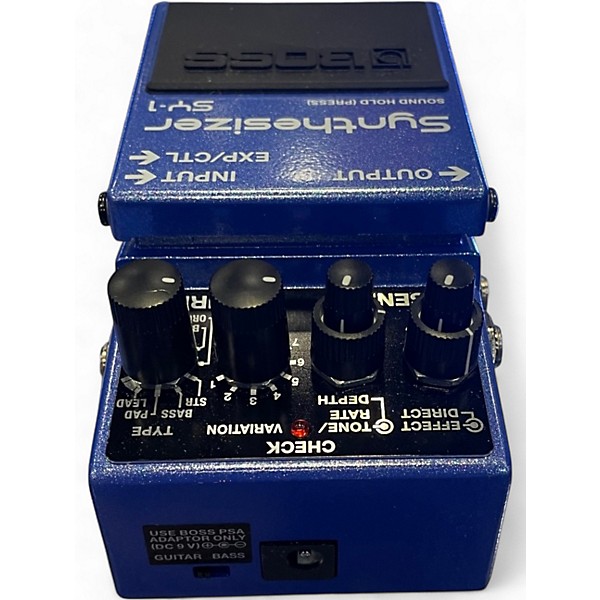 Used BOSS SY1 Effect Pedal