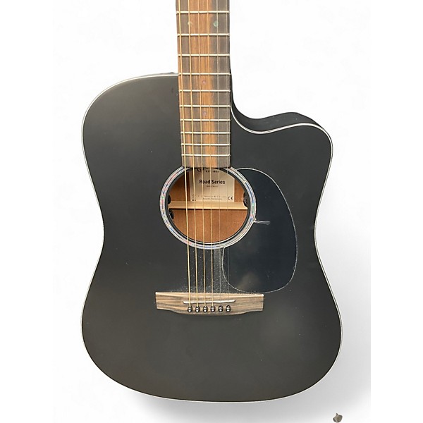 Used Martin DC-10E Black Acoustic Electric Guitar