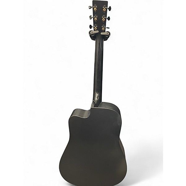 Used Martin DC-10E Black Acoustic Electric Guitar