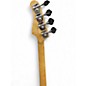 Used Lyman LP-150 Vintage Yellow Electric Bass Guitar