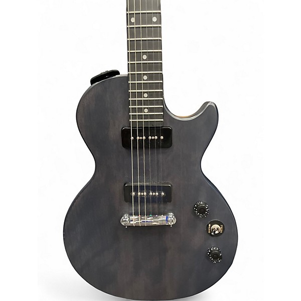 Used Epiphone P-90 Worn Black Solid Body Electric Guitar