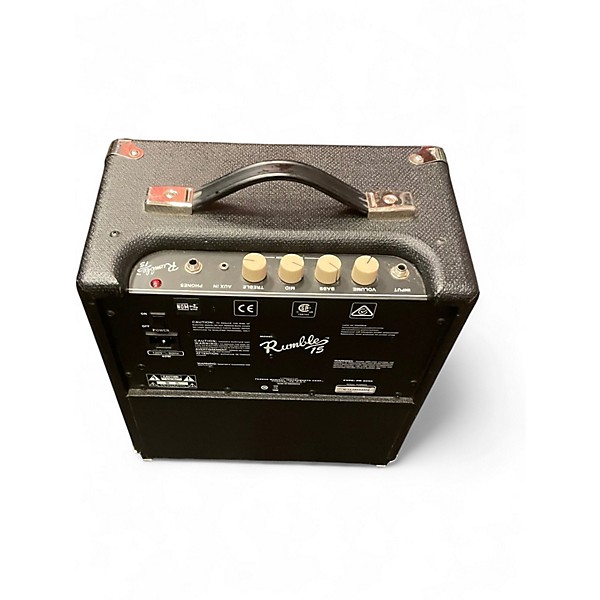 Used Fender Rumble 15 15W 1X8 Bass Combo Amp