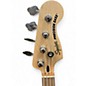Used Squier Affinity PJ Bass Antique White Electric Bass Guitar
