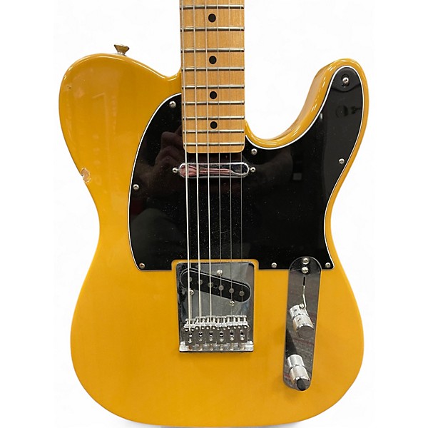 Used Fender Player Telecaster Butterscotch Solid Body Electric Guitar