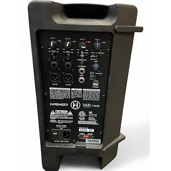 Used Harbinger VARI V2408 Powered Speaker