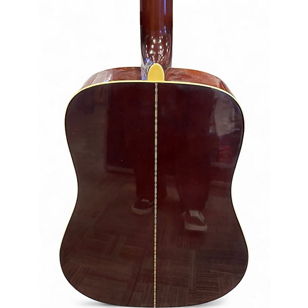 Used Yamaha DW-8L Natural Acoustic Guitar