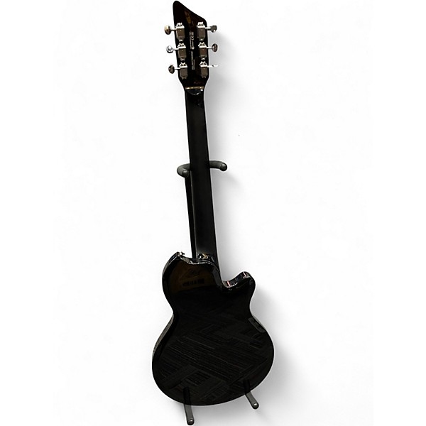 Used Supro 2030BM Hampton Black Solid Body Electric Guitar