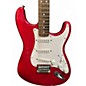 Used Squier Bullet Stratocaster Hardtail Red Sparkle Solid Body Electric Guitar