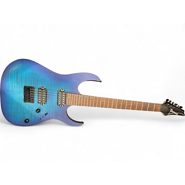 Used Ibanez RG6003FM Trans Blue Solid Body Electric Guitar
