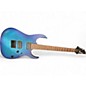 Used Ibanez RG6003FM Trans Blue Solid Body Electric Guitar thumbnail