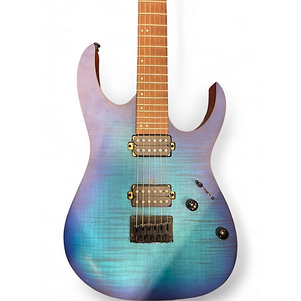 Used Ibanez RG6003FM Trans Blue Solid Body Electric Guitar