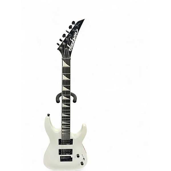 Used Jackson JS22 Dinky White Solid Body Electric Guitar