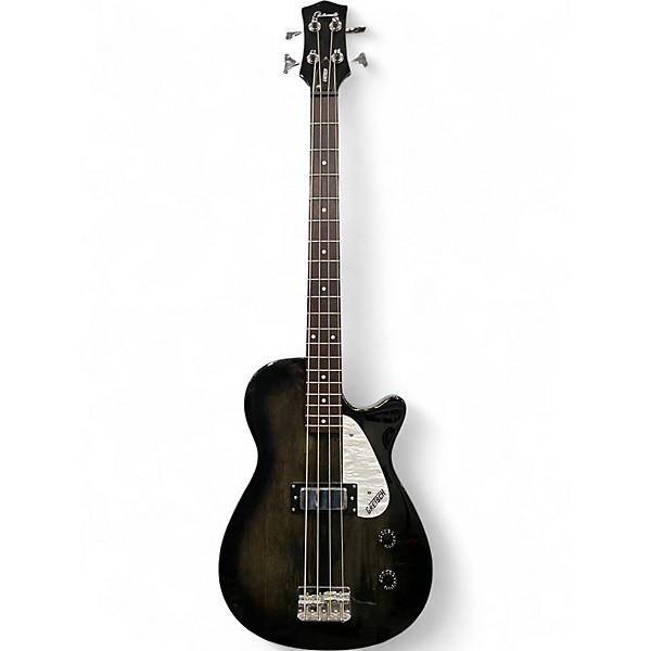 Used 2004 Gretsch Guitars g2220 electromatic SHORT SCALE Trans Black Electric Bass Guitar