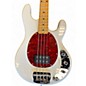 Used Sterling by Music Man Ray24CA Classic White Electric Bass Guitar