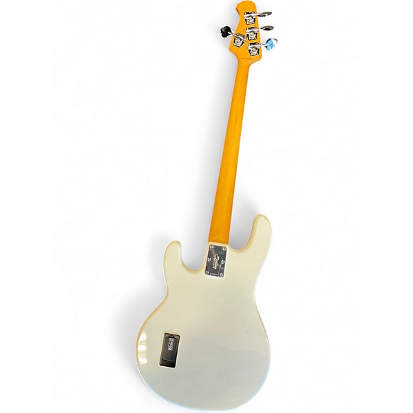 Used Sterling by Music Man Ray24CA Classic White Electric Bass Guitar
