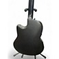 Used Ovation 1861AX-5 Standard Balladeer Black Acoustic Electric Guitar
