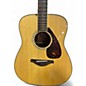 Used Yamaha FG730S Natural Acoustic Guitar