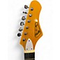 Used Eastwood LG-50 Orange Solid Body Electric Guitar