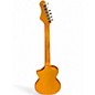 Used Eastwood LG-50 Orange Solid Body Electric Guitar