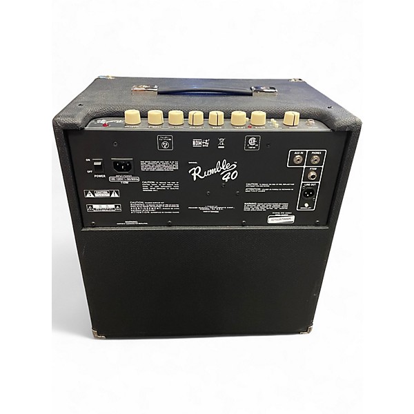 Used Fender Rumble V3 40W 1x10 Bass Combo Amp