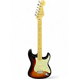 Used Fender American Professional Stratocaster with Rosewood Neck Sunburst Solid Body Electric Guitar